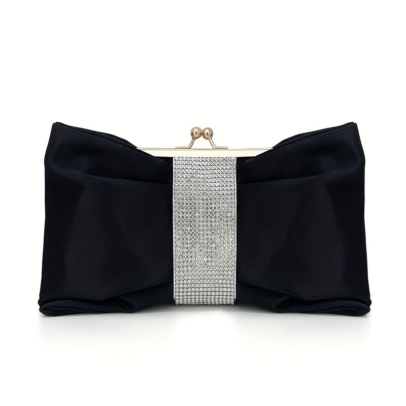 Clutch Feminina Pedraria com Corrente Metalizada – Brilho & Distinção para a Noite