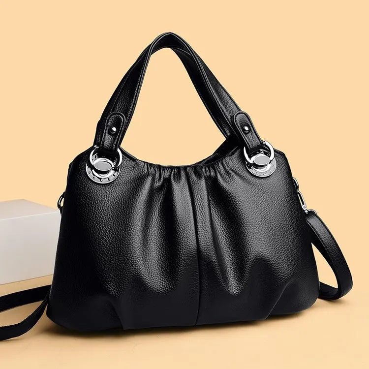 Bolsa Feminina Crossbody Couro Luxo – Design Casual & Clássico