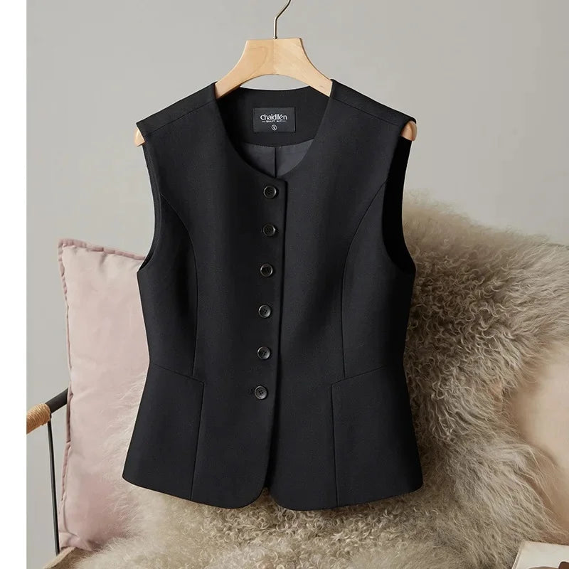 Colete Versatile Chic – Minimalismo & Estilo