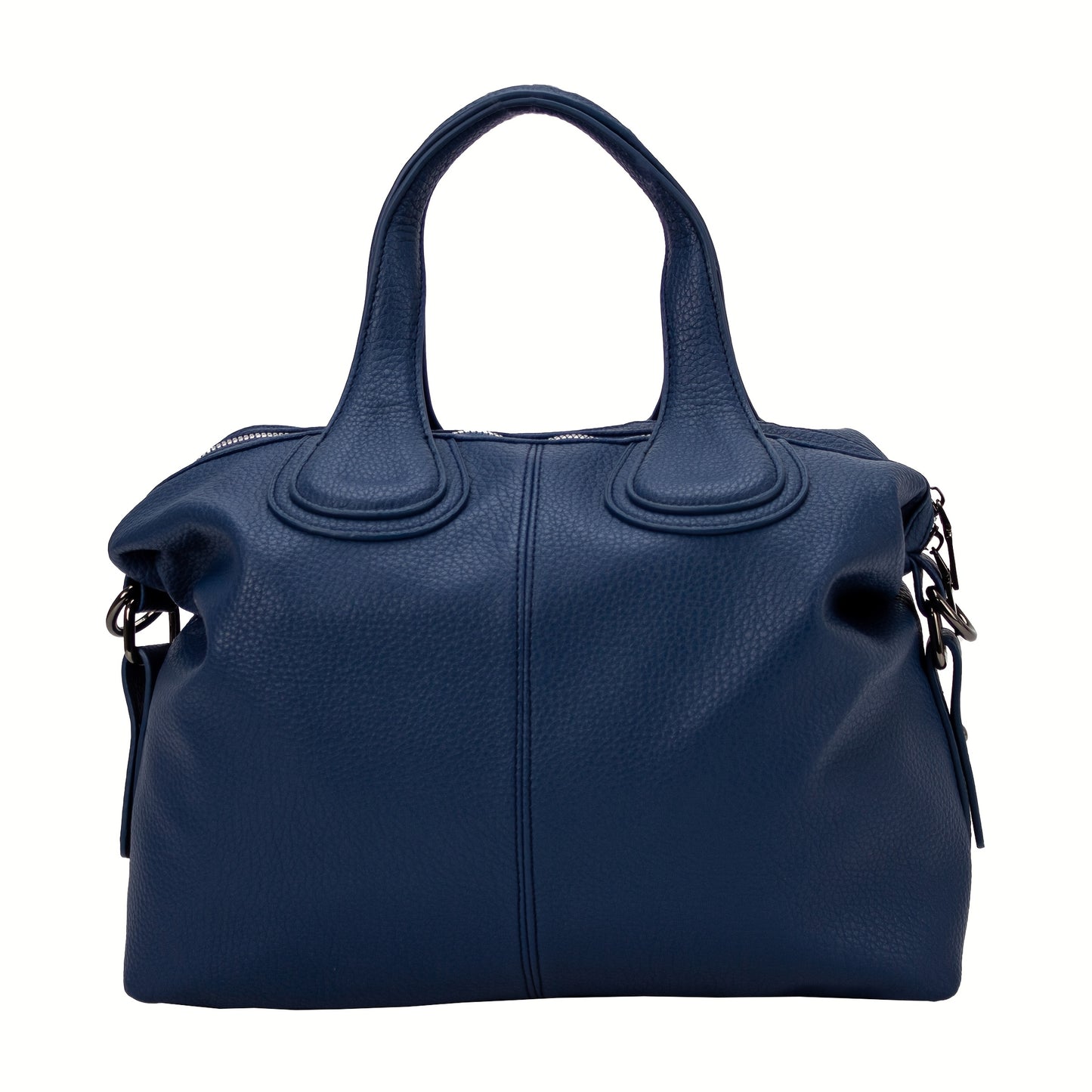 Bolsa Feminina Tote Grande Capacidade – Ombro em PU macio, cor sólida para rotina com estilo