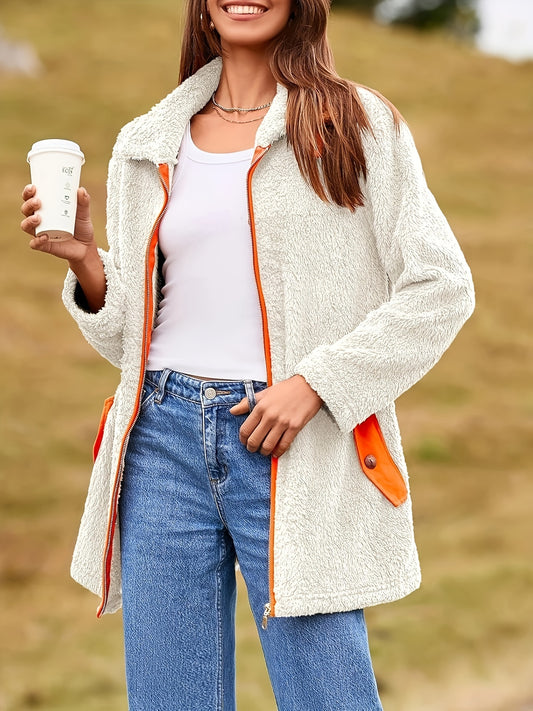 Jaqueta Sherpa Fleece Aconchego – Inverno Premium