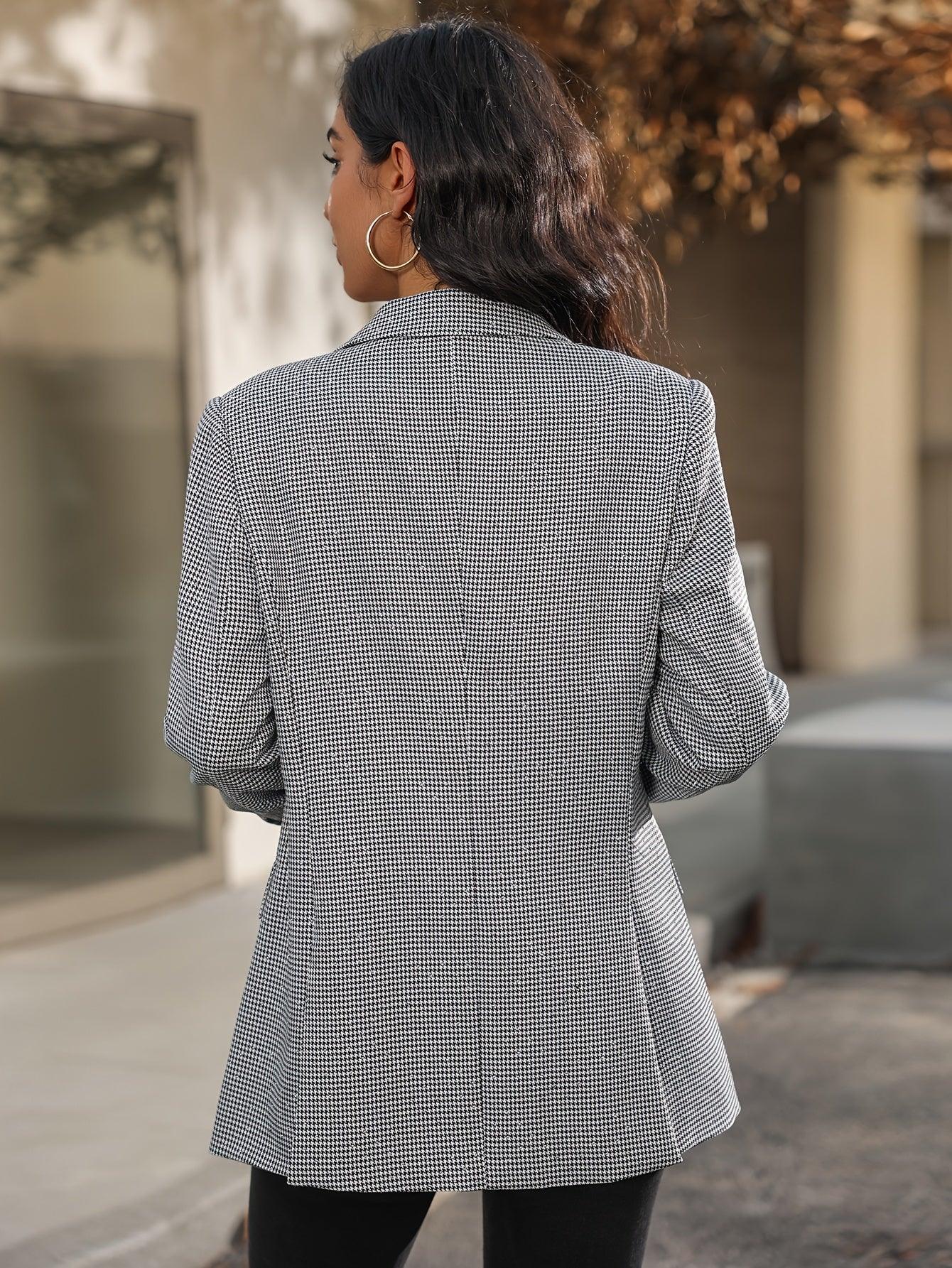 Conjunto Blazer Feminino Sparkle – Dupla­botão & Dupla­breasted