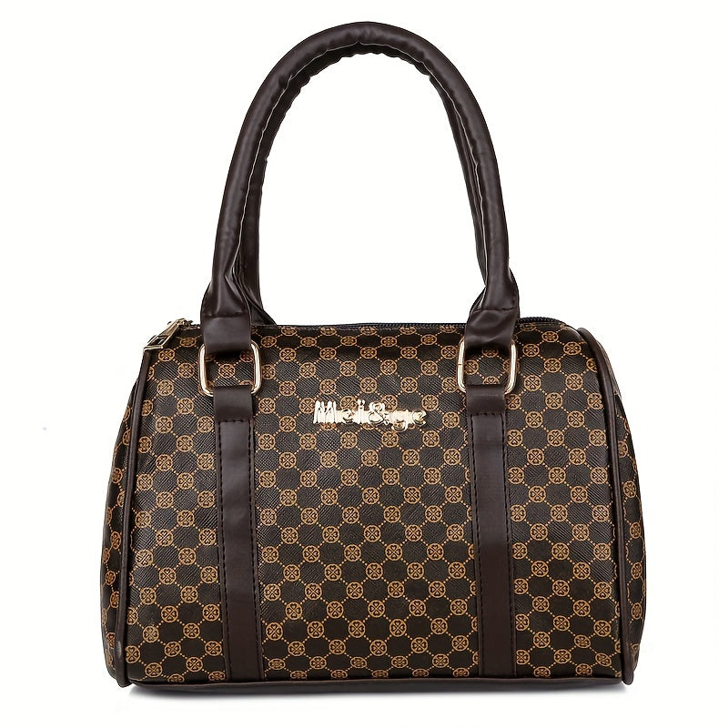 Kit 6 Bolsas Femininas PU Leather – Tote, Clutch & Shoulder para Rotina Completa