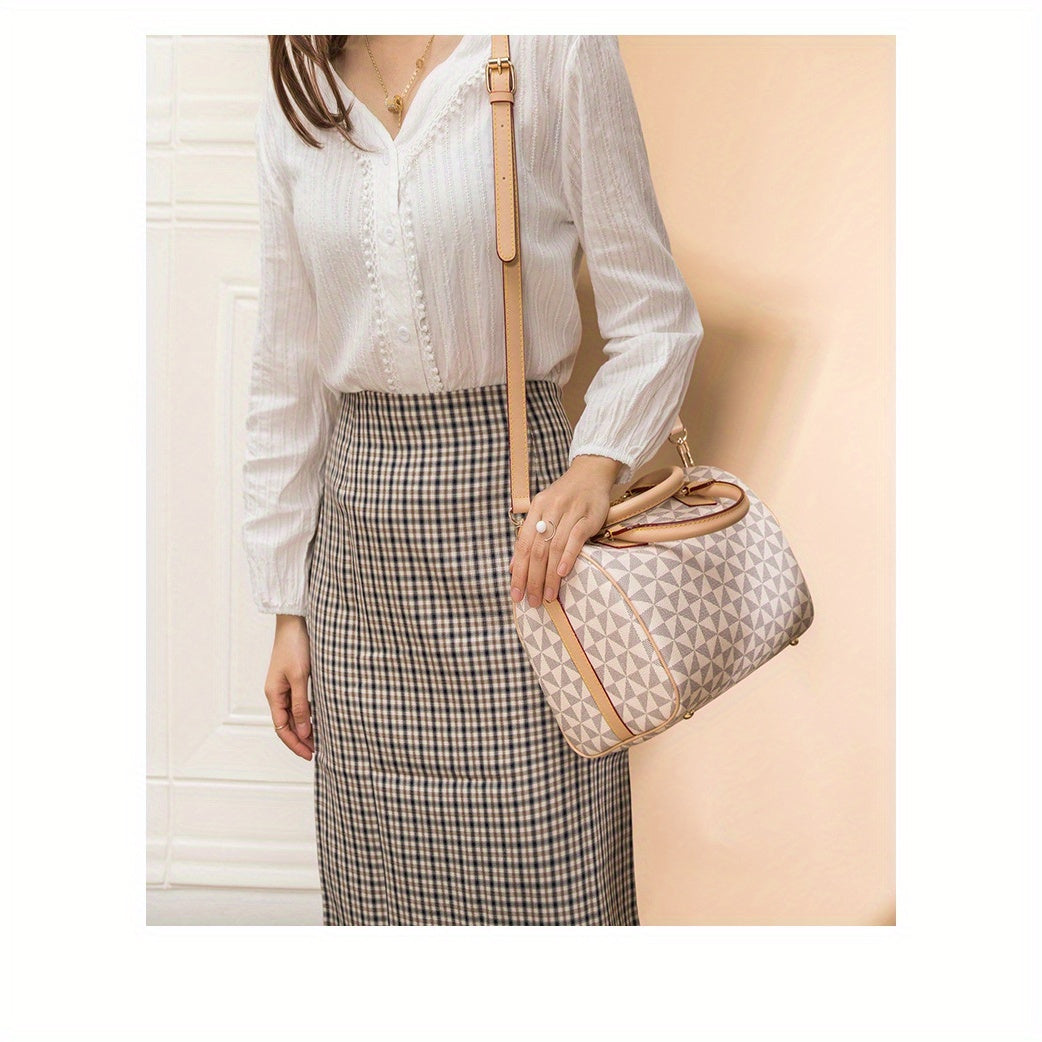 Bolsa Feminina Boston Pillow 2024 – Mini Crossbody & Ombro com Formato Almofadado