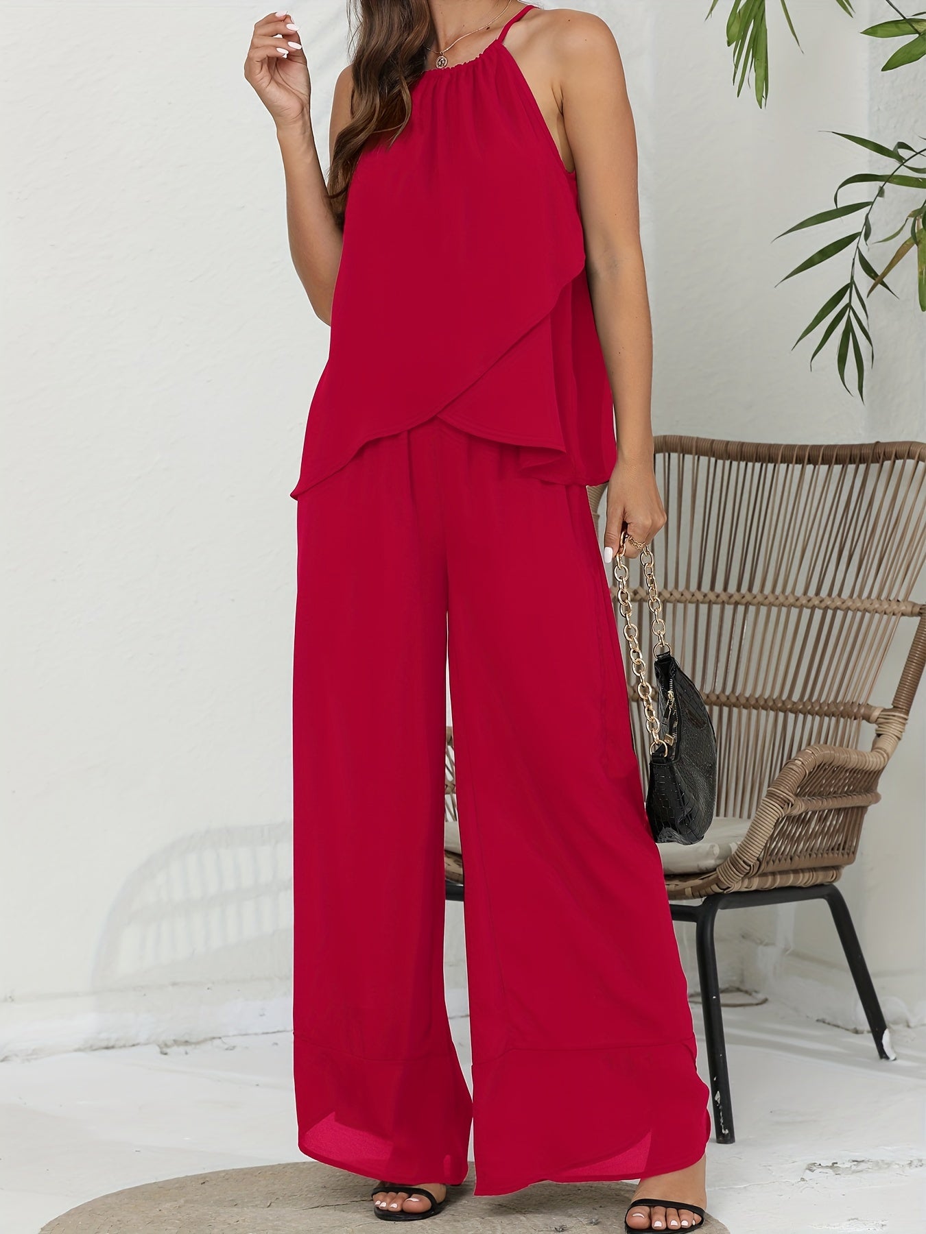 Macacão Feminino Sem Mangas – Estilo Casual & Refinado para o Dia a Dia