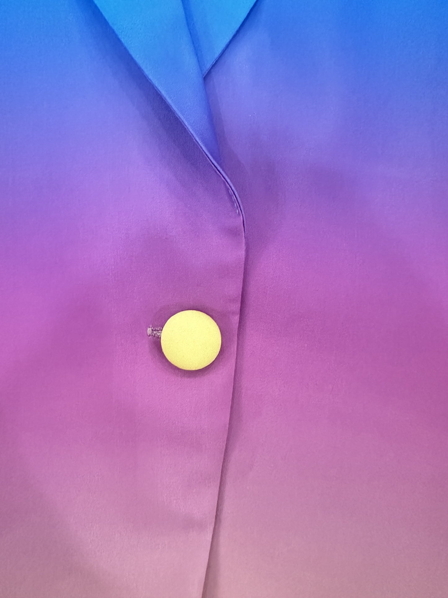 Blazer Degradê Golden Buttons – Elegância Singular