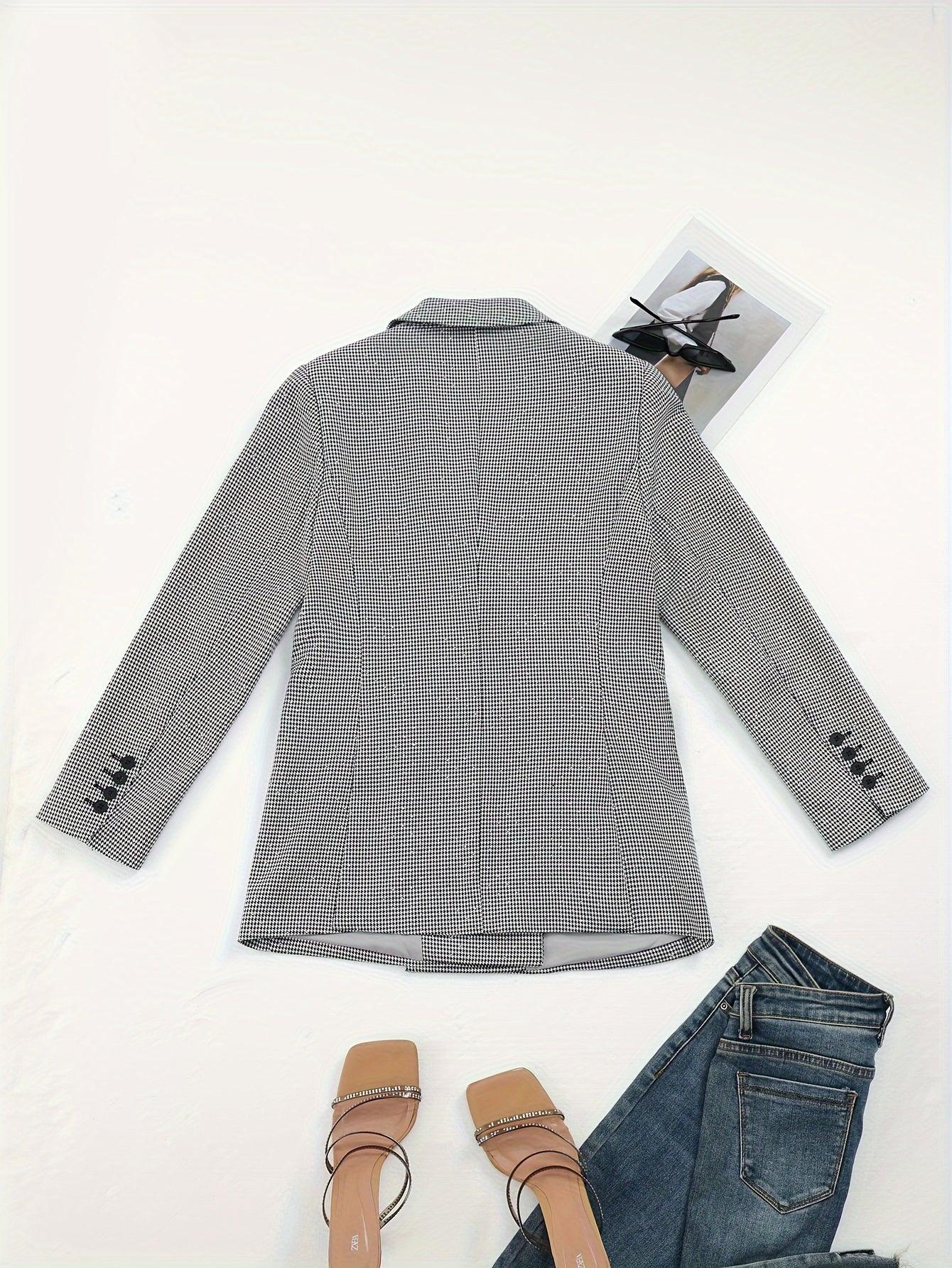 Conjunto Blazer Feminino Sparkle – Dupla­botão & Dupla­breasted