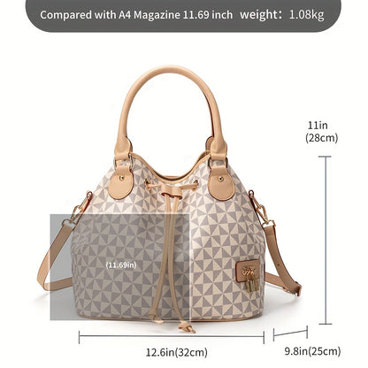 Bolsa Feminina Tote & Hobo Versátil – Alça Ajustável, Ombro ou Transversal