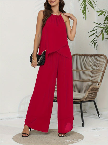 Macacão Feminino Sem Mangas – Estilo Casual & Refinado para o Dia a Dia