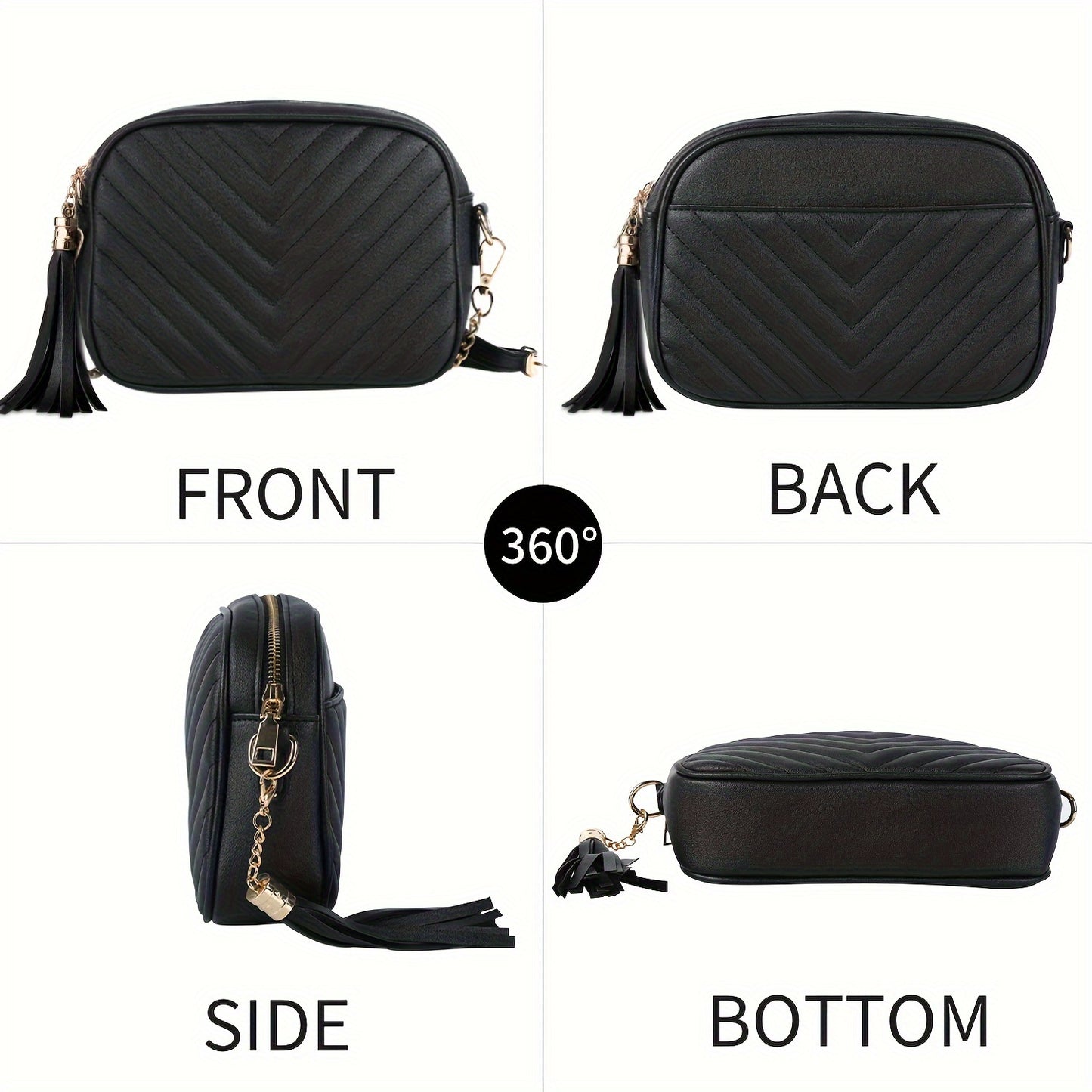 Crossbody Bags For Women Trendy Quilted Small Purses For Women Shoulder Bag