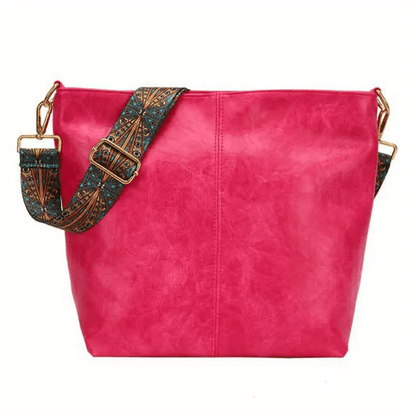 Bolsa Feminina Grande Capacidade – Tote & Messenger – Couro Sintético