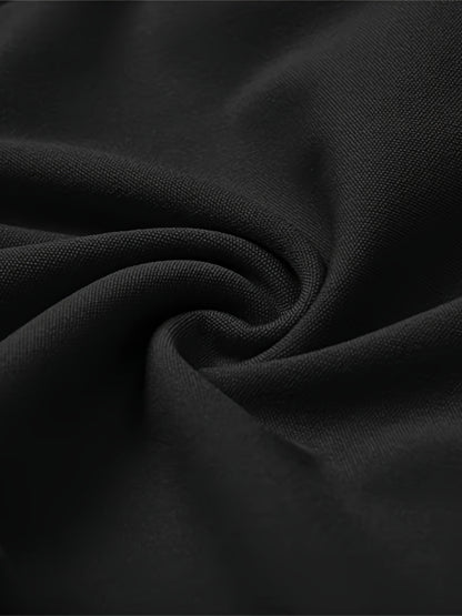 Blazer Feminino Casual Todas as Estações – Manga Longa, Gola Contrastante e Corte Aberto