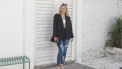 Blazer Plus Size Essencial – Corte Sofisticado