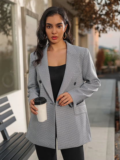 Conjunto Blazer Feminino Sparkle – Dupla­botão & Dupla­breasted