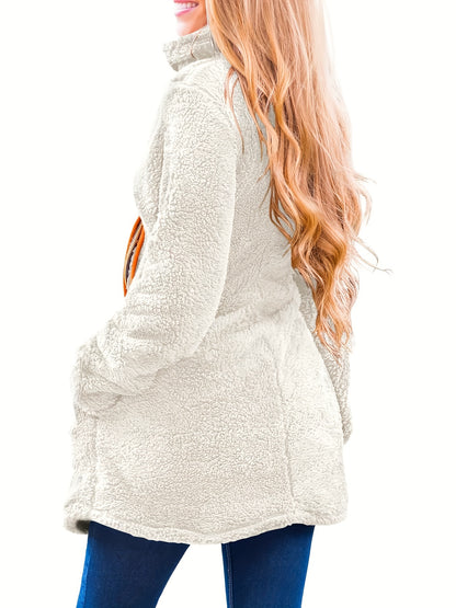 Jaqueta Sherpa Fleece Aconchego – Inverno Premium