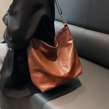 Bolsa Feminina Grande Capacidade – Tote & Messenger – Couro Sintético