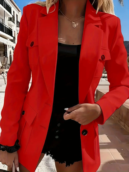 Blazer de Alfaiataria Branca – Toque Moderno para o Look Profissional