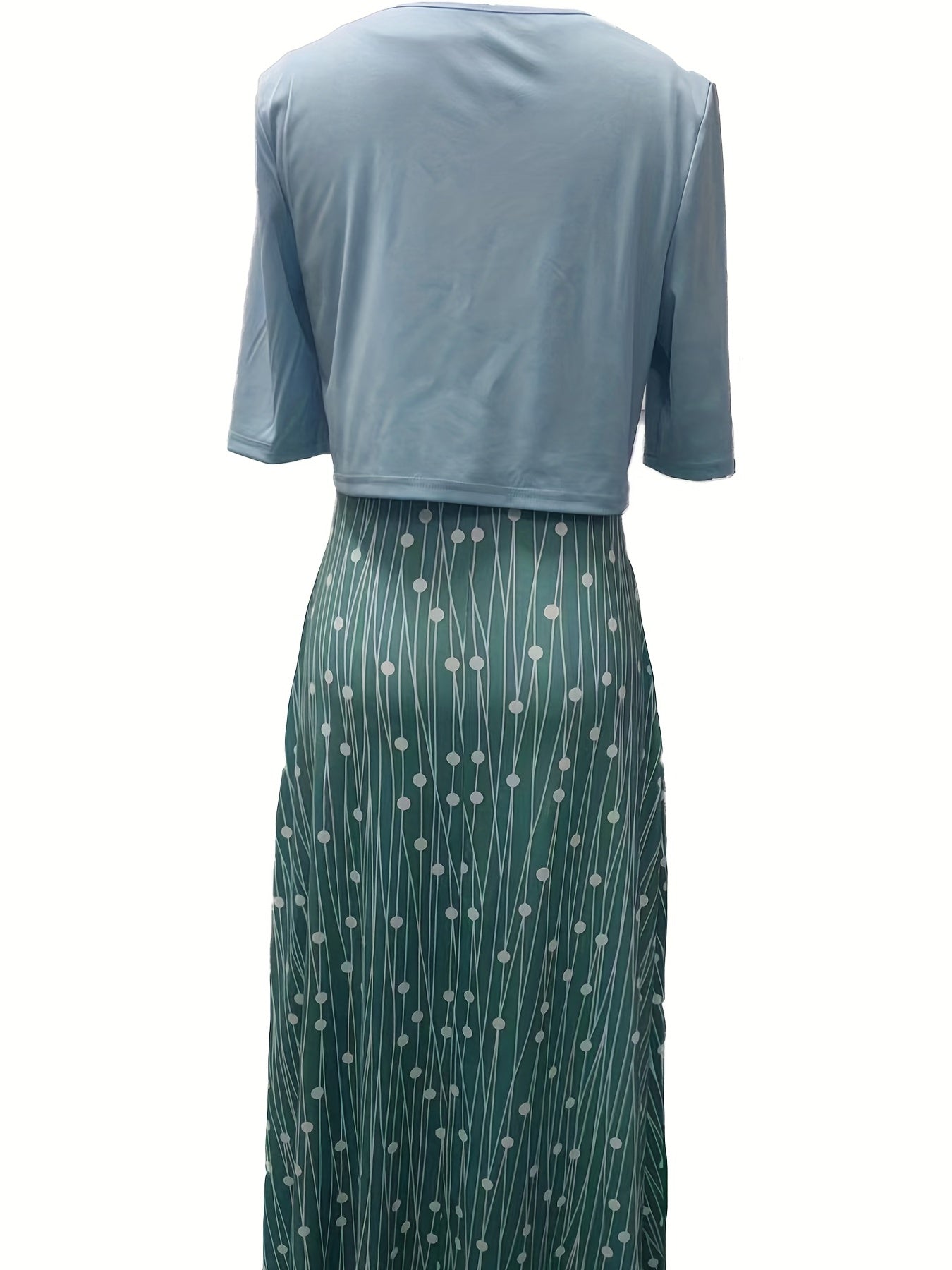 Conjunto Feminino Estampa Floral – Crop Top V-Neck + Saia/Midi Knit Conforto Primavera/Verão