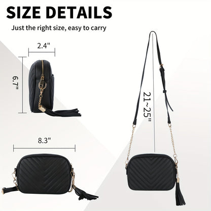 Crossbody Bags For Women Trendy Quilted Small Purses For Women Shoulder Bag