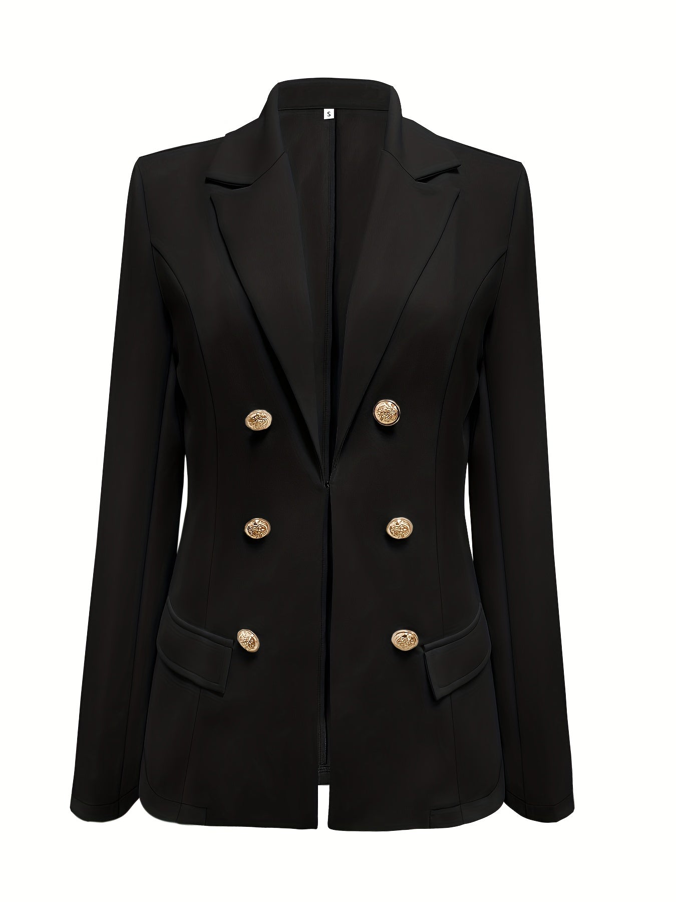 Blazer Sólido Lapela Premium – Elegância Corporativa