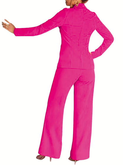 Conjunto Tailored Chic – Blazer & Calça