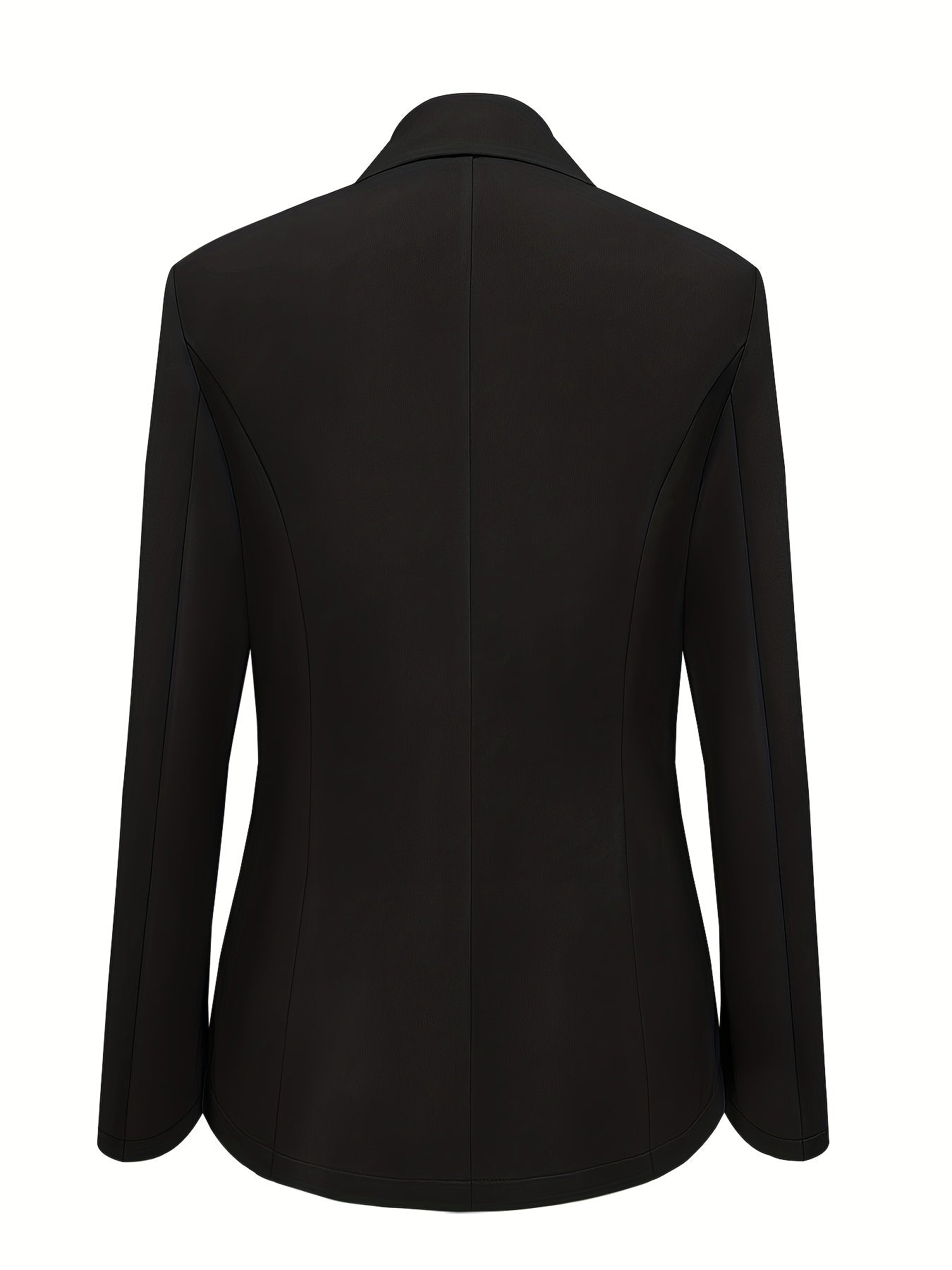 Blazer Sólido Lapela Premium – Elegância Corporativa