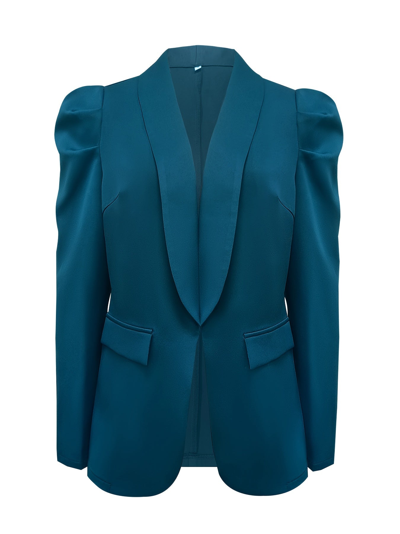 Blazer Feminino Alfaiataria Gola Lapela – Estilo Escritório & Casual