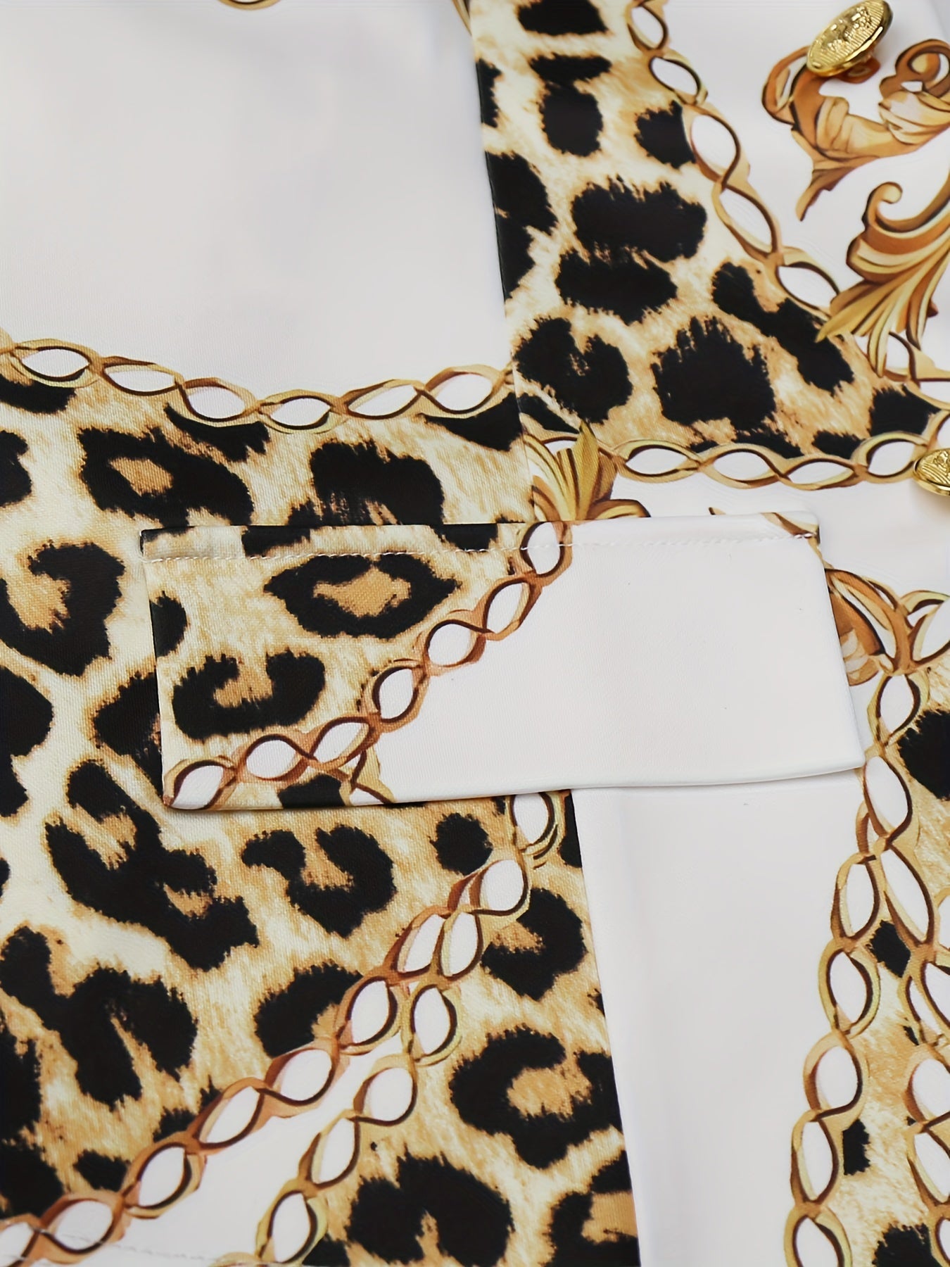 Conjunto Print Corrente Elegance – Blazer & Calça