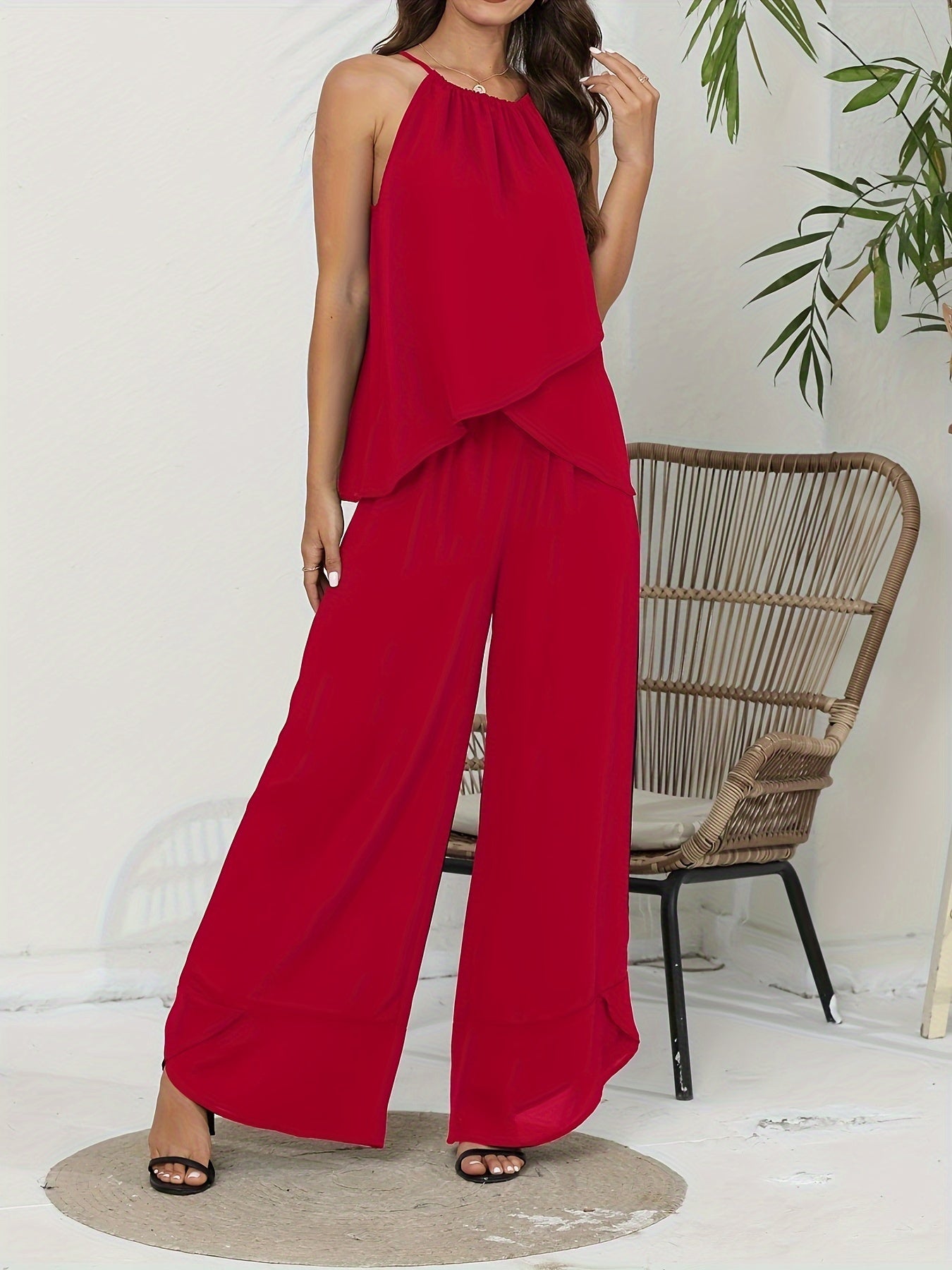 Macacão Feminino Sem Mangas – Estilo Casual & Refinado para o Dia a Dia