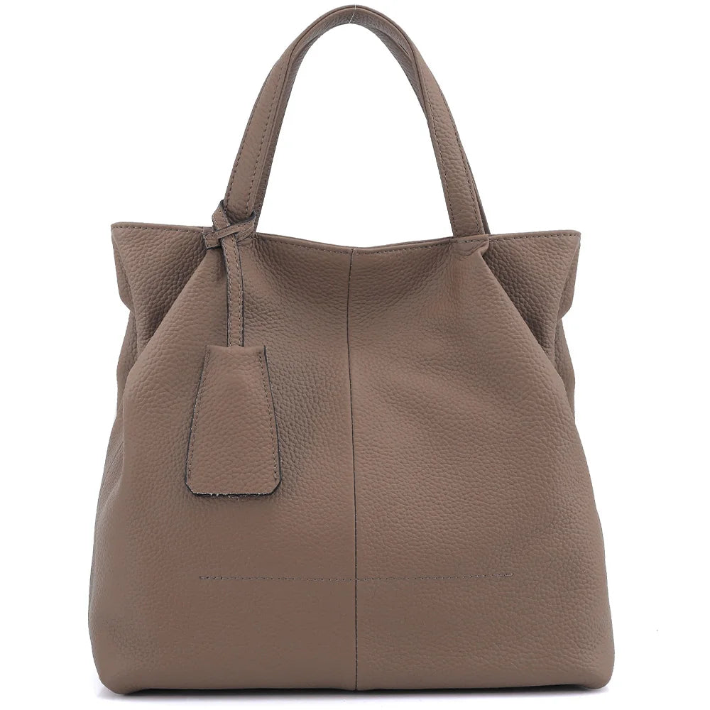 Bolsa Zency em Couro Legítimo Soft – Shopper, Crossbody & Bucket Tote