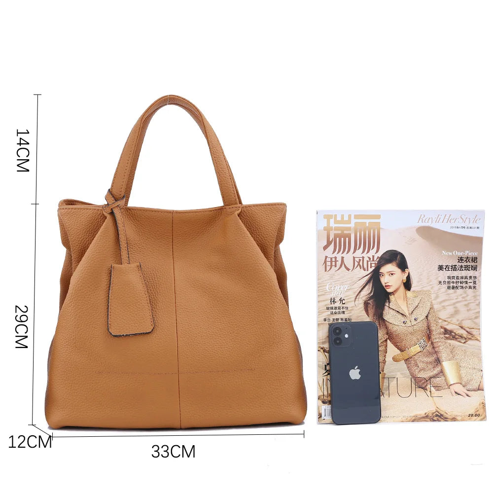 Bolsa Zency em Couro Legítimo Soft – Shopper, Crossbody & Bucket Tote