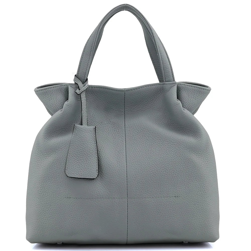 Bolsa Zency em Couro Legítimo Soft – Shopper, Crossbody & Bucket Tote