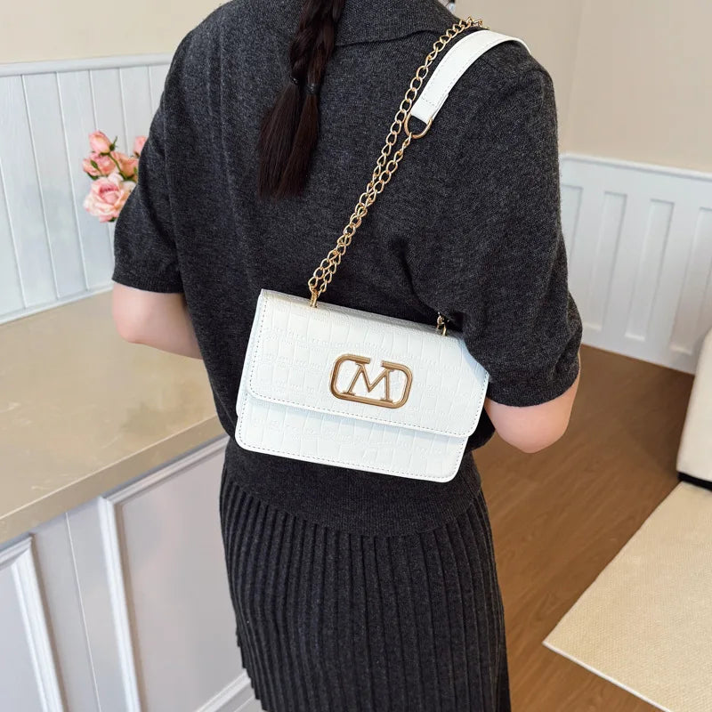 Bolsa Shoulder Minimalista Square Luxo