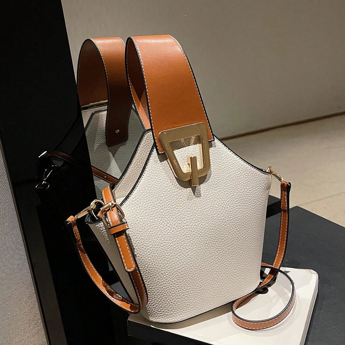 Contrast Color Women's Bag – Versatile Crossbody &amp; Shoulder