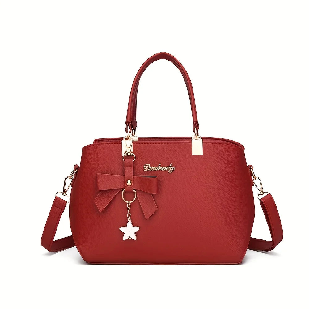 Bolsa Shoulder Laço Elegante