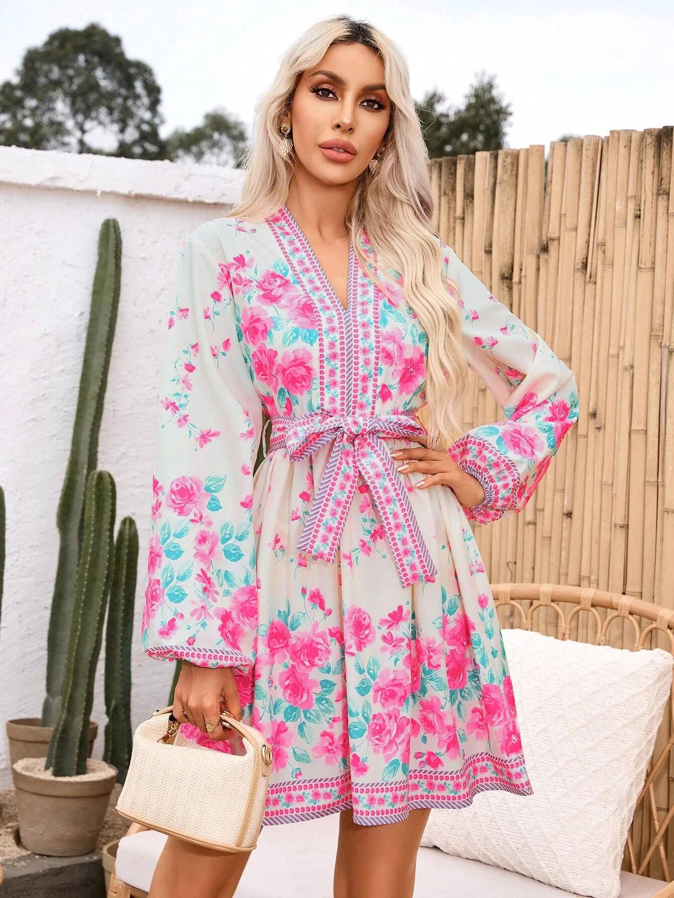 Vestido Floral Elegance – Charme & Feminilidade