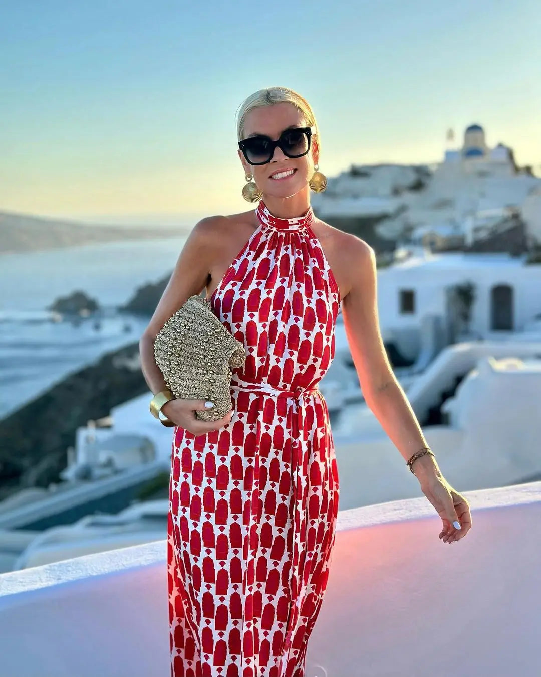 Vestido Halter Summer – Elegância & Liberdade