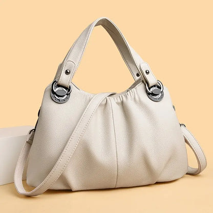 Bolsa Feminina Crossbody Couro Luxo – Design Casual & Clássico