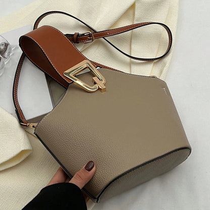 Contrast Color Women's Bag – Versatile Crossbody &amp; Shoulder