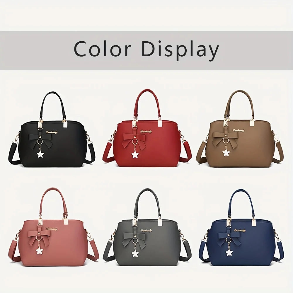 Bolsa Shoulder Laço Elegante