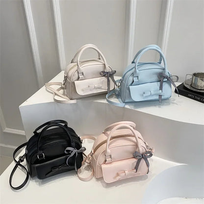 Bolsa Boston Laço Minimalista Versátil