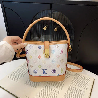 Bucket Bag Feminina Luxury 2025 – Versátil Ombro/Transversal