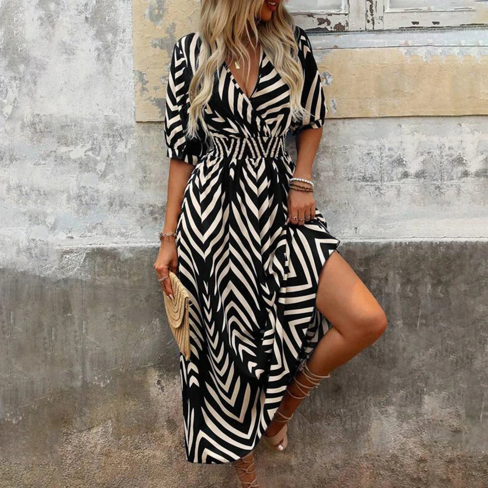 Vestido Boho Plus – Verão & Liberdade