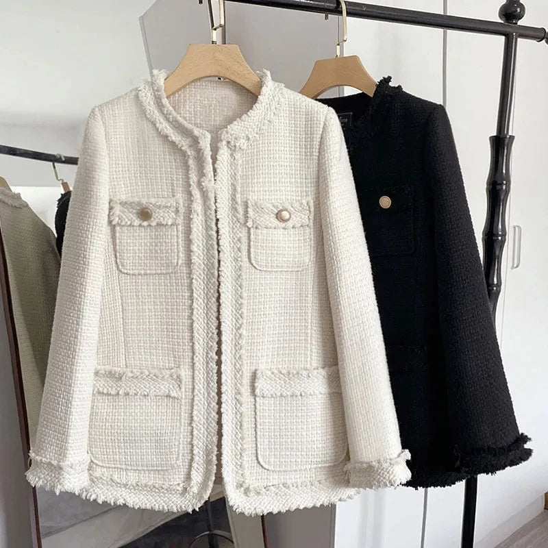 Women's Cardigan with Fringe – Korean Casual Chic Style