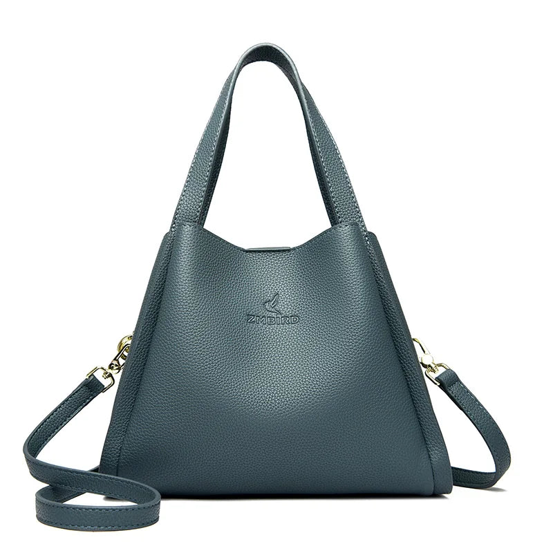 Bolsa Feminina Couro  – Grande Capacidade Tote & Crossbody