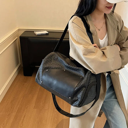 ‌Bolsa Feminina Tote 2025 – Transversal/Ombro com Múltiplos Bolsos e Leveza para o Trabalho