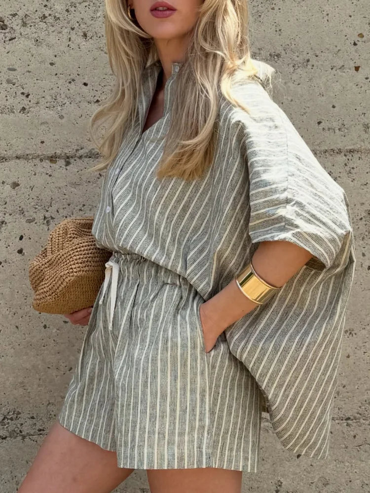 Conjunto Stripes Summer – Casual & Chique