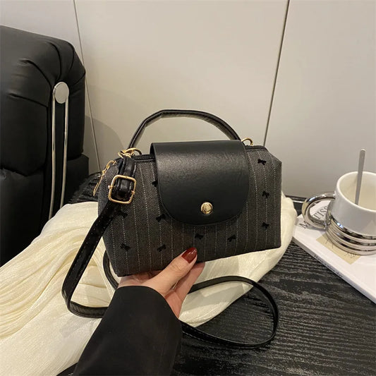 Bolsa Feminina Bucket/Underarm 2025 – Alça Multi-Way com Laço & Versatilidade