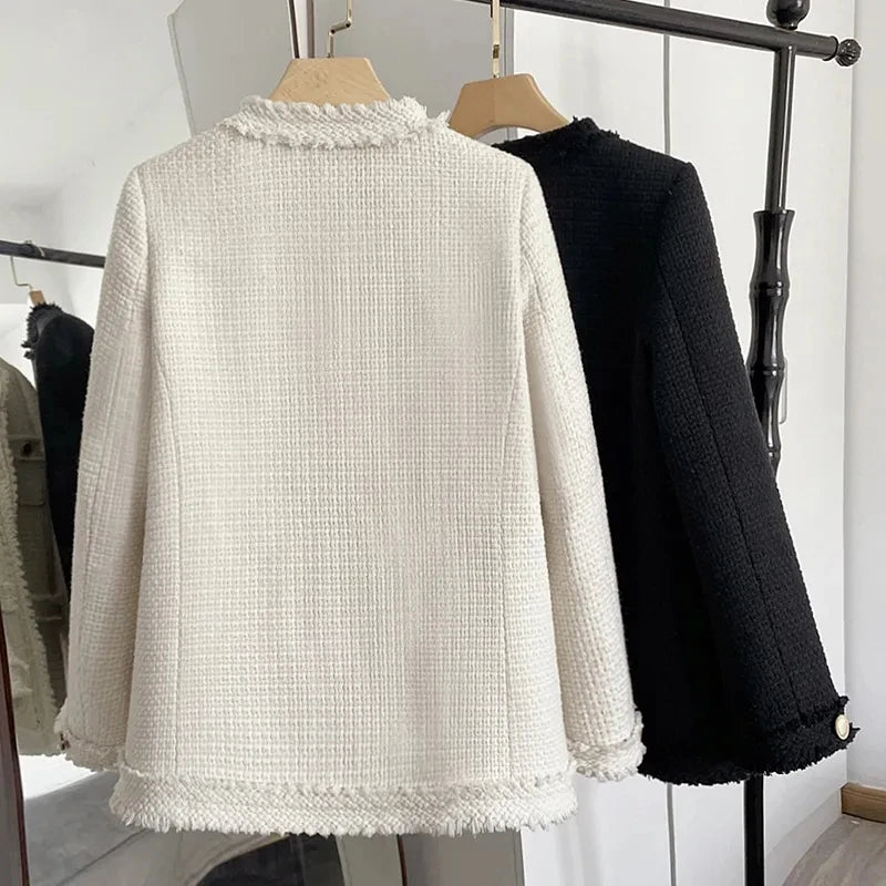Women's Cardigan with Fringe – Korean Casual Chic Style