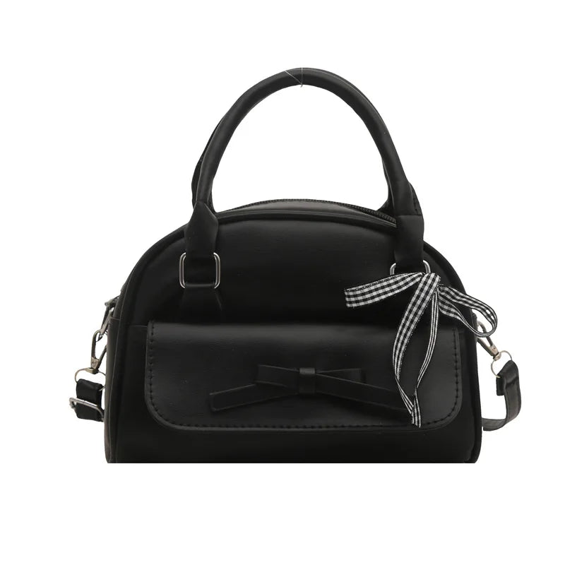 Bolsa Boston Laço Minimalista Versátil